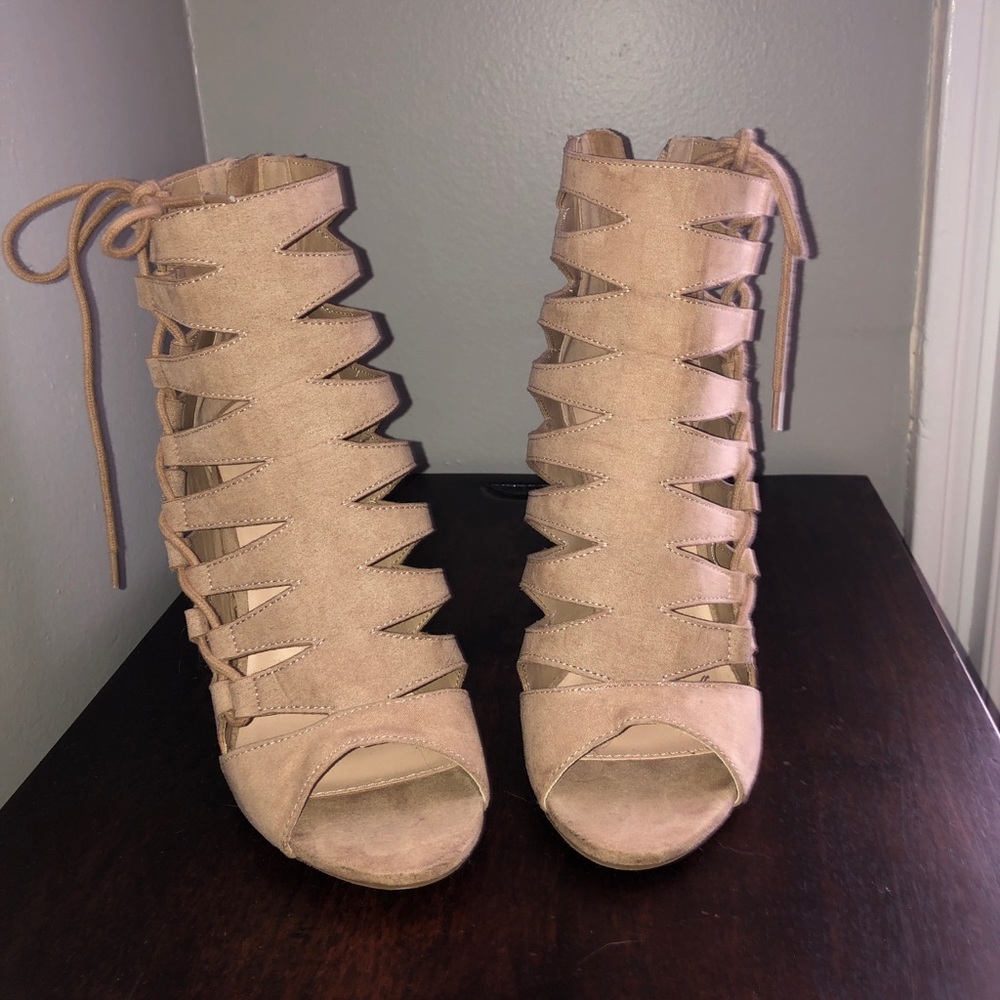 Tan heels